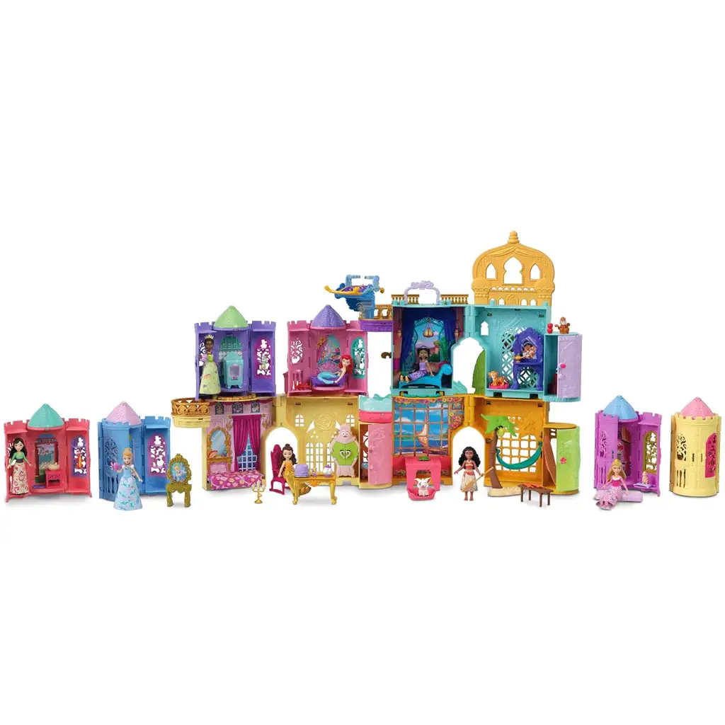 Disney Принцеси: Мини Принцеса изненада кула стая - Mattel изображение 3