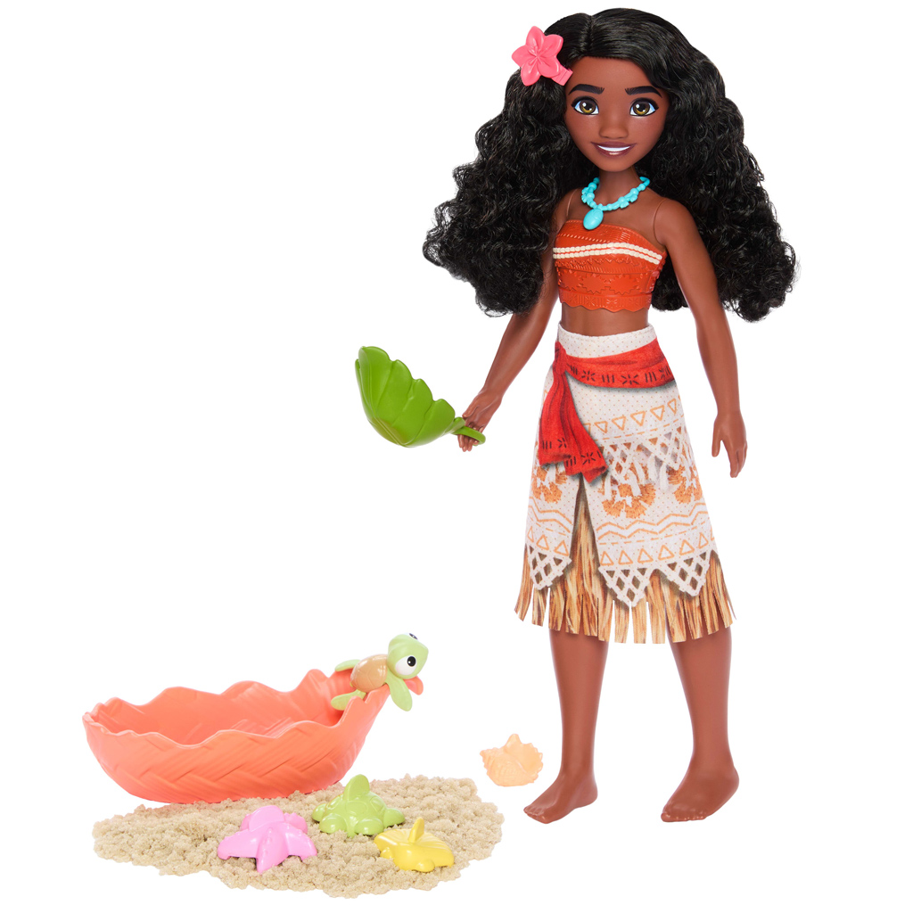 Disney Принцеси: Моана 2 кукла плажен комплект с пясък – Mattel изображение 2