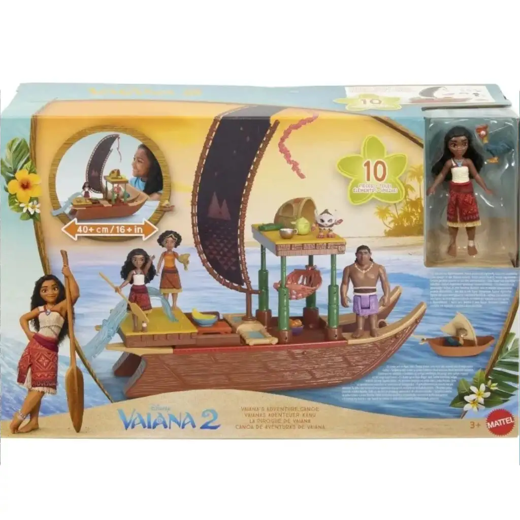 Disney Принцеси: Моана 2 Приказен ветроход - Mattel изображение 1