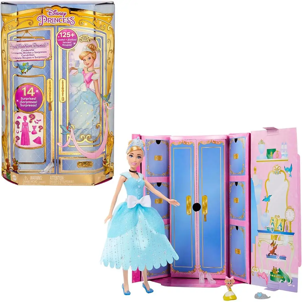 Disney Принцеси: Моден карнавала кукла - Пепеляшка - Mattel изображение 2