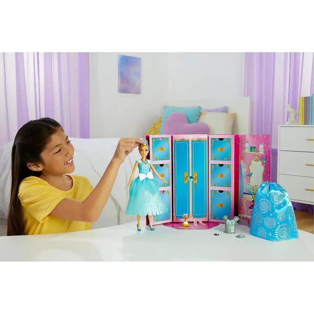 Disney Принцеси: Моден карнавала кукла - Пепеляшка - Mattel изображение 3