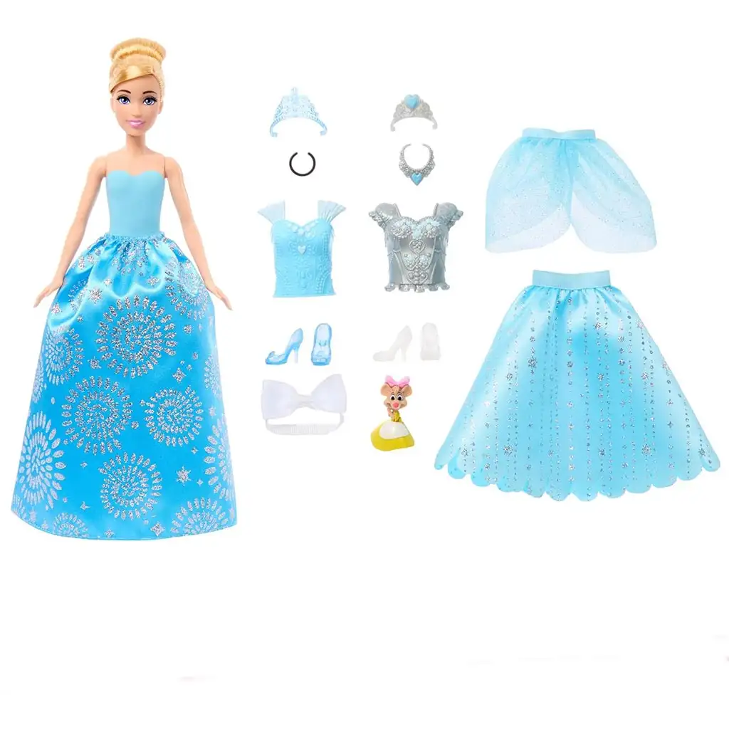 Disney Принцеси: Моден карнавала кукла - Пепеляшка - Mattel изображение 5