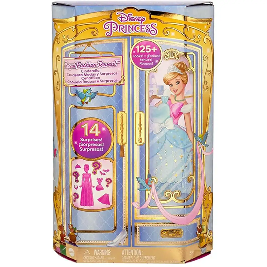 Disney Принцеси: Моден карнавала кукла - Пепеляшка - Mattel изображение 1