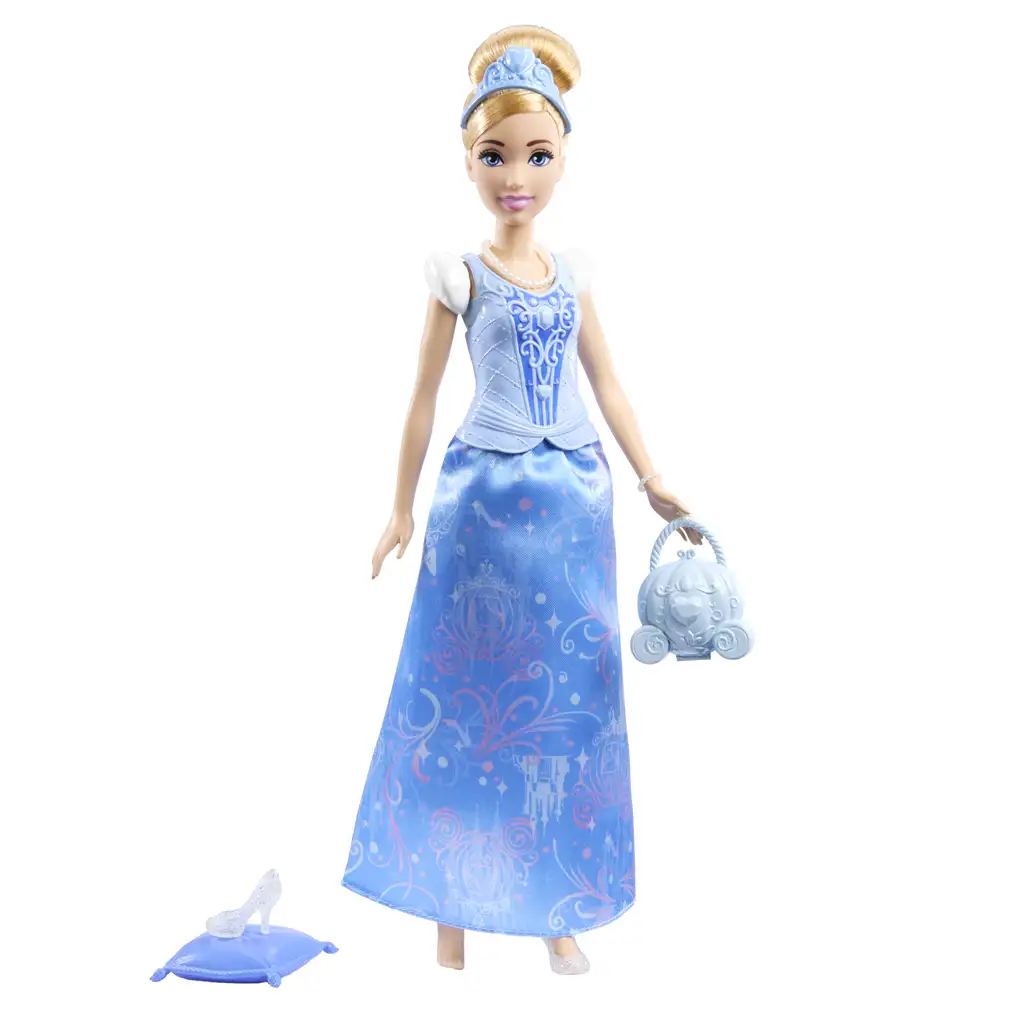 Disney Принцеси: Приказен комплект за игра с принцеса Пепеляшка - Mattel изображение 2