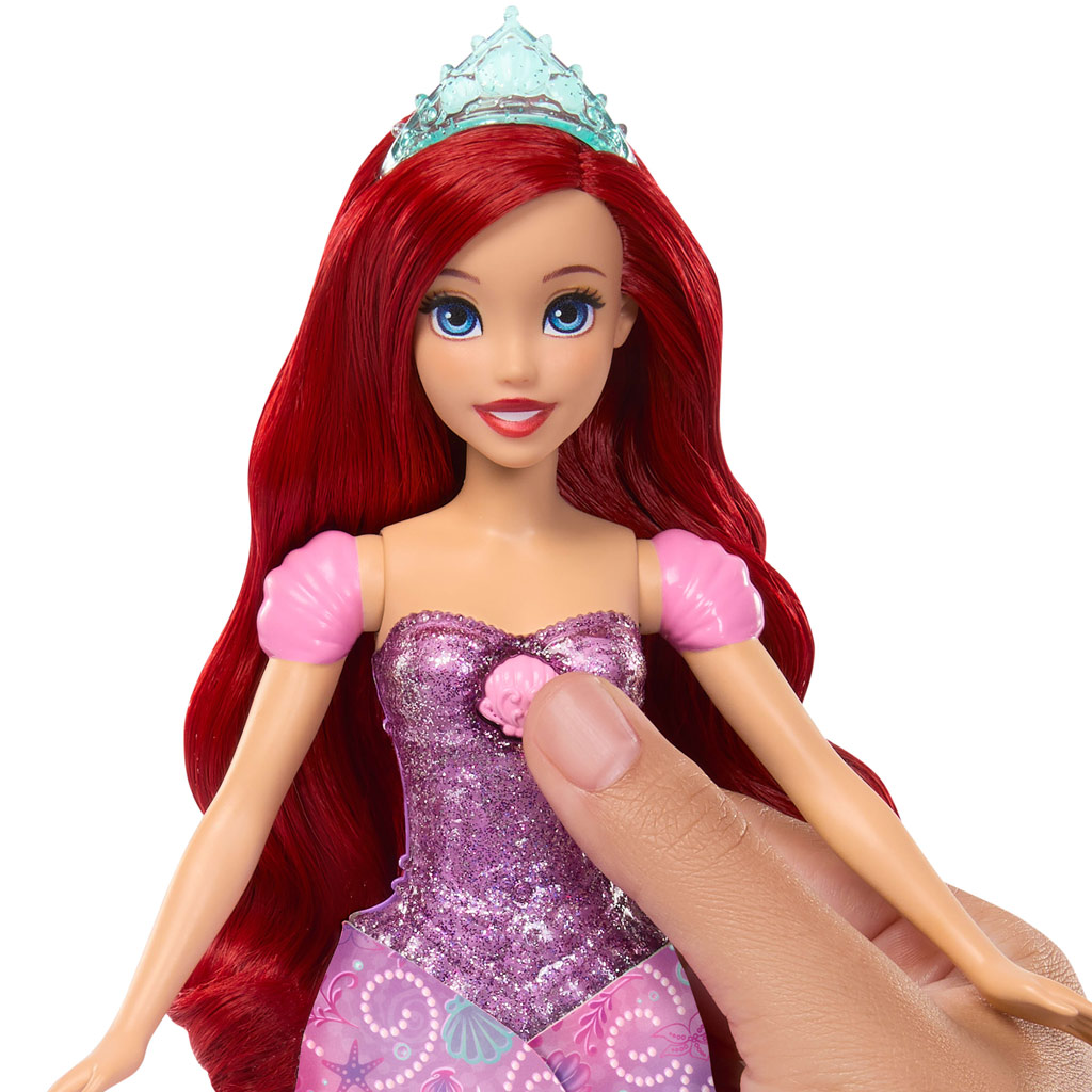 Disney Принцеси - Приказна Преобразяване Ариел - Mattel изображение 4