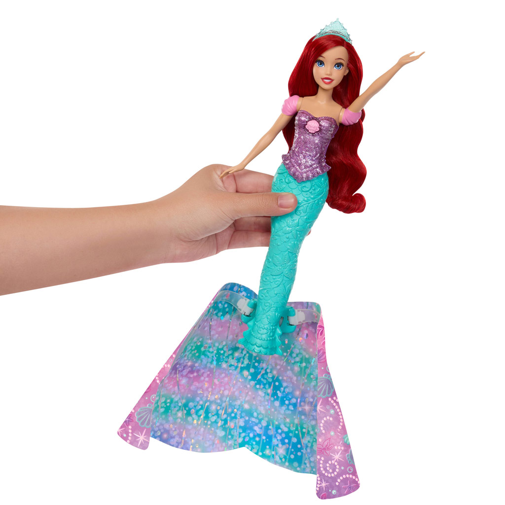Disney Принцеси - Приказна Преобразяване Ариел - Mattel изображение 5