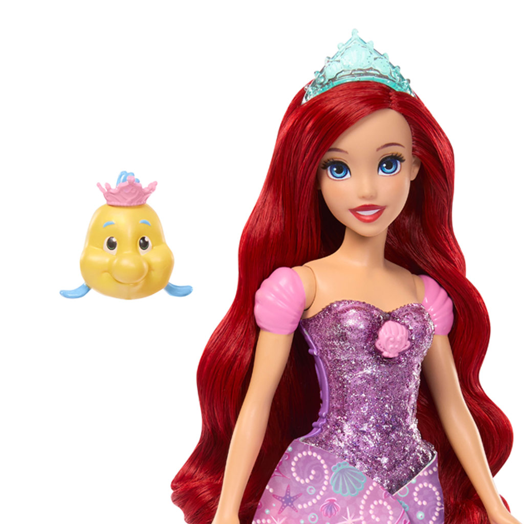 Disney Принцеси - Приказна Преобразяване Ариел - Mattel изображение 6