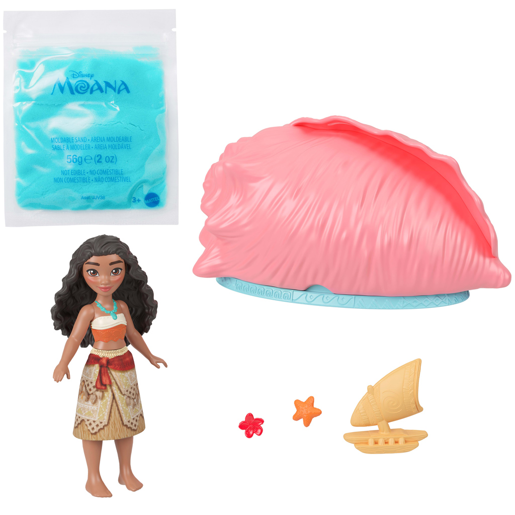 Disney Принцеси: Ваина мини изненада с фигурка на риф - Mattel изображение 3