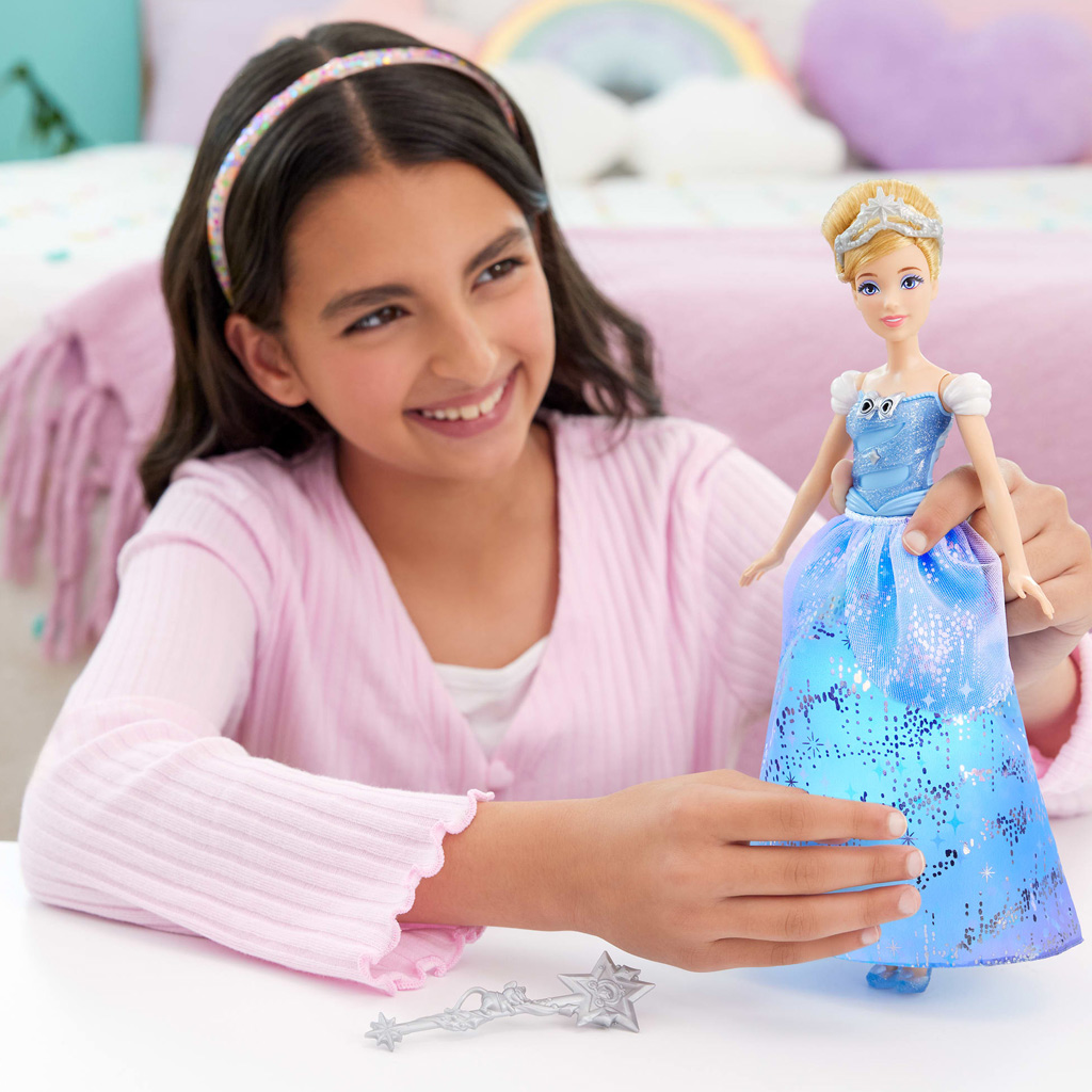 Disney принцеси: Вълшебна Пепеляшка кукла - Mattel изображение 4