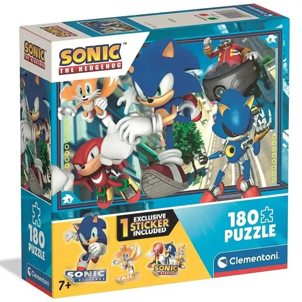 Disney Sonic 3 180 части супер пъзел - Clementoni изображение 1
