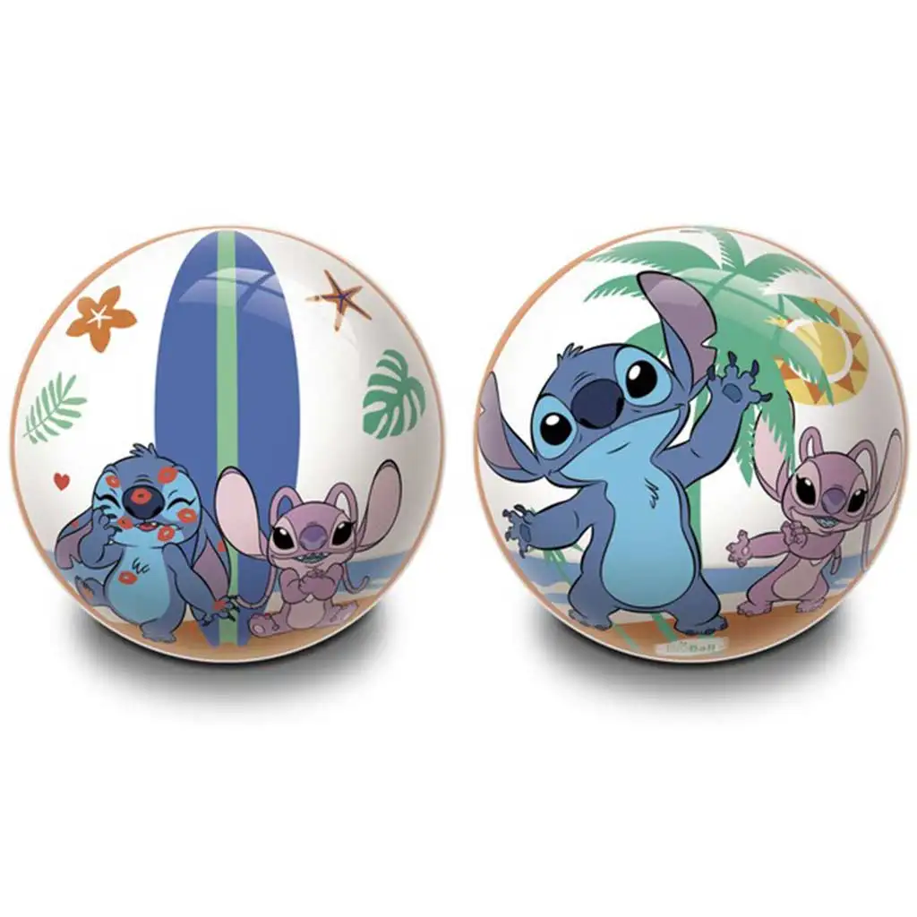 Disney: Stitch 14см Биобалон гумена топка - Mondo toys изображение 1