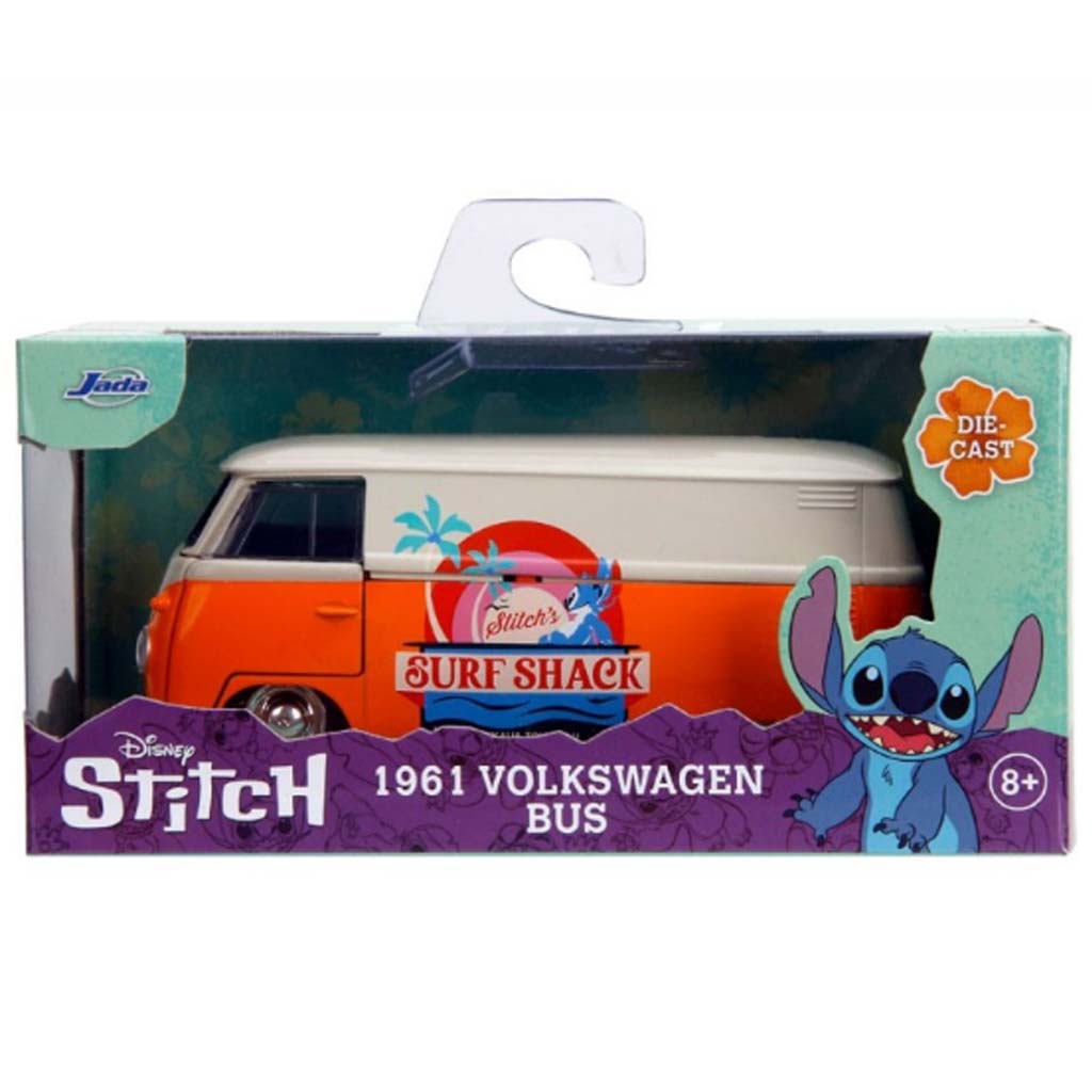 Disney Stitch – 1961 Volkswagen Bus 1:32 - Simba Toys изображение 1