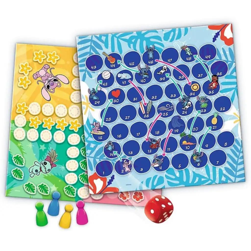 Disney: Stitch 2 в 1 настолна игра колекция - Trefl изображение 2