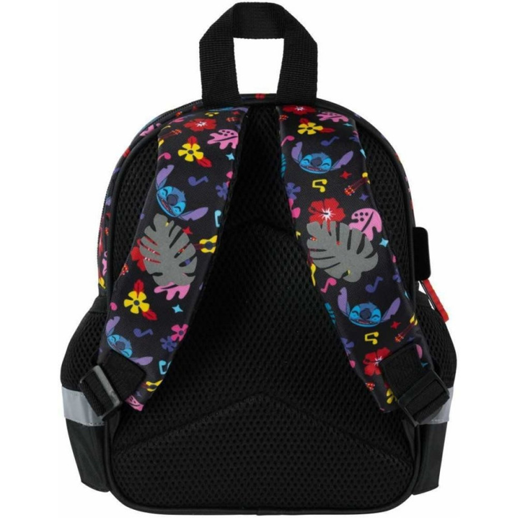 Disney Stitch Aloha черен цвят детска раница 29x22x9 см изображение 2