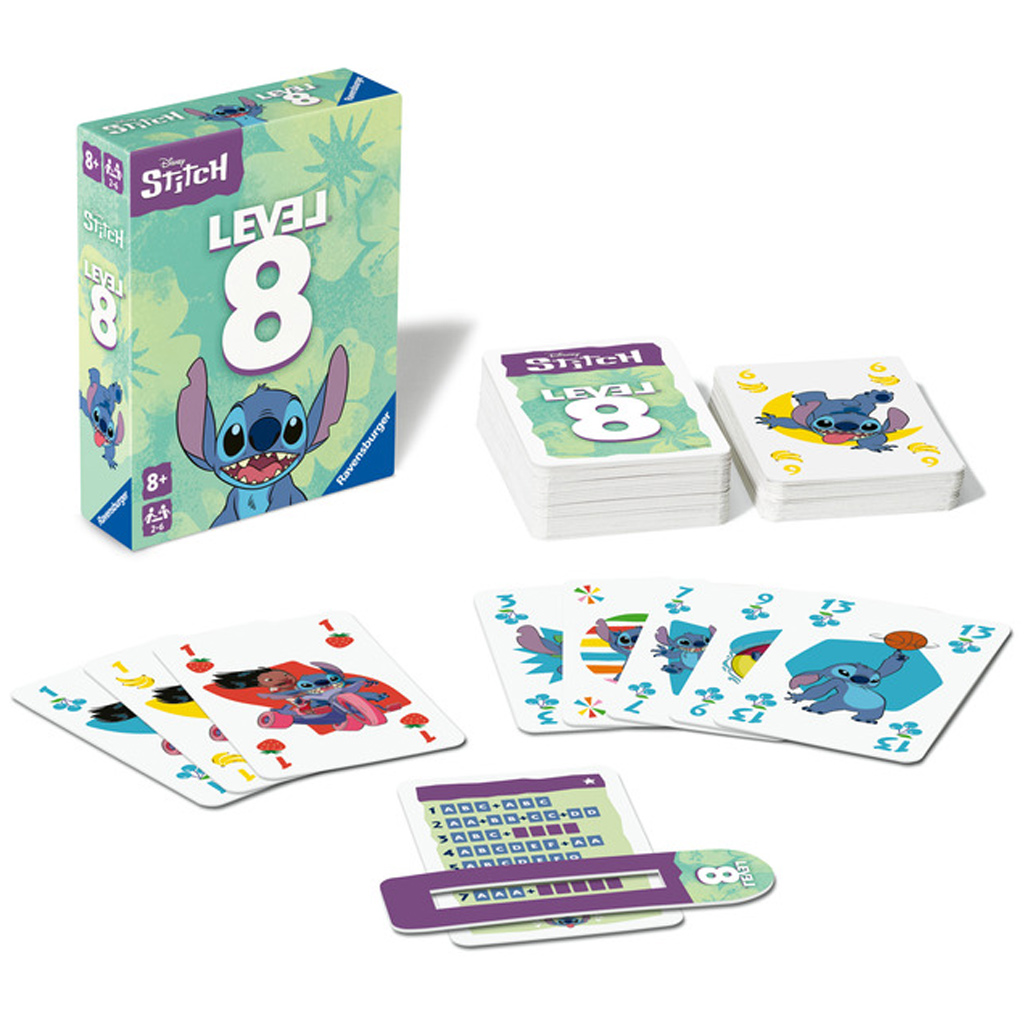 Disney Stitch Level 8 настолна игра - Ravensburger изображение 2