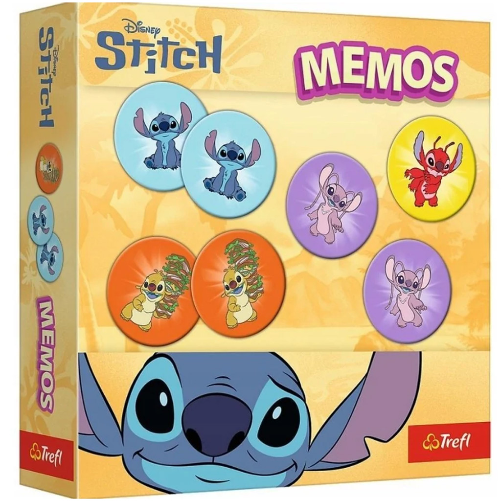 Disney Stitch мемори игра - Trefl изображение 1