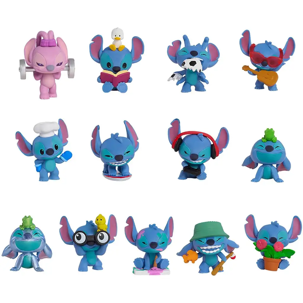 Disney Stitch мини изненада фигура в капсула с форма на ананас 4-та серия 1бр. изображение 2