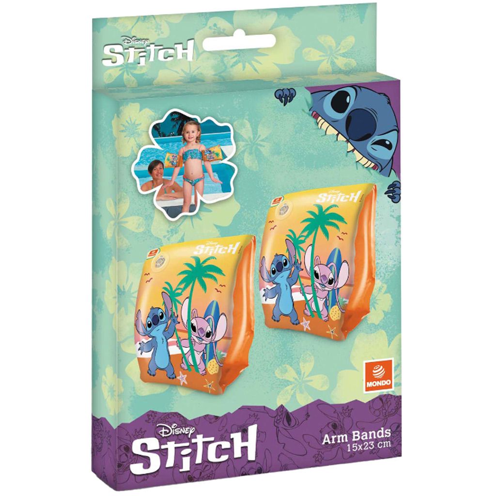 Disney Stitch модел на надуваемо ръкавче - Mondo Toys изображение 1