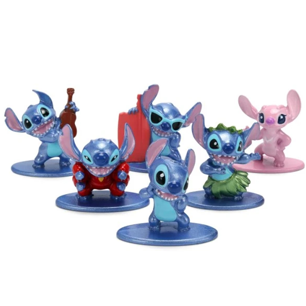 Disney Stitch Nano метална фигура 6бр. комплект - Jada Toys изображение 2