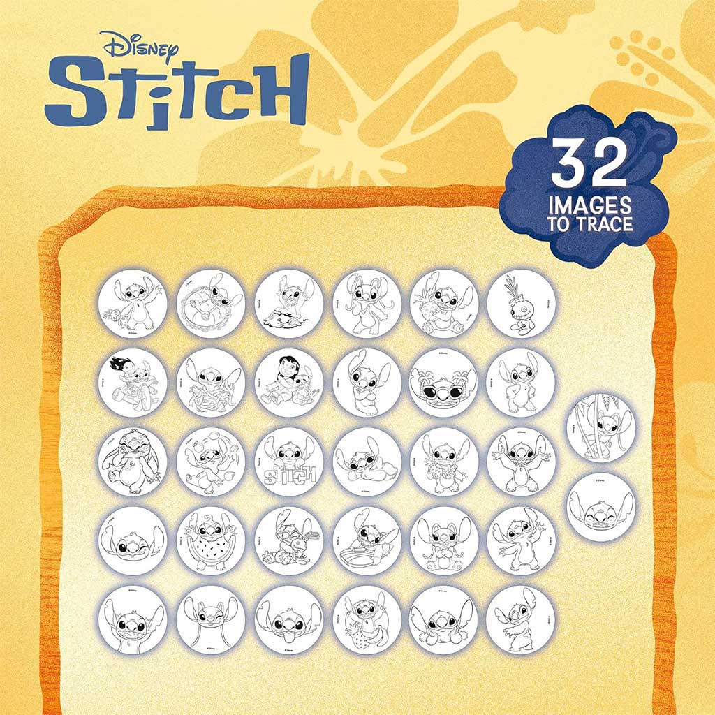 Disney Stitch Проекторен комплект за оцветяване - Lisciani изображение 3