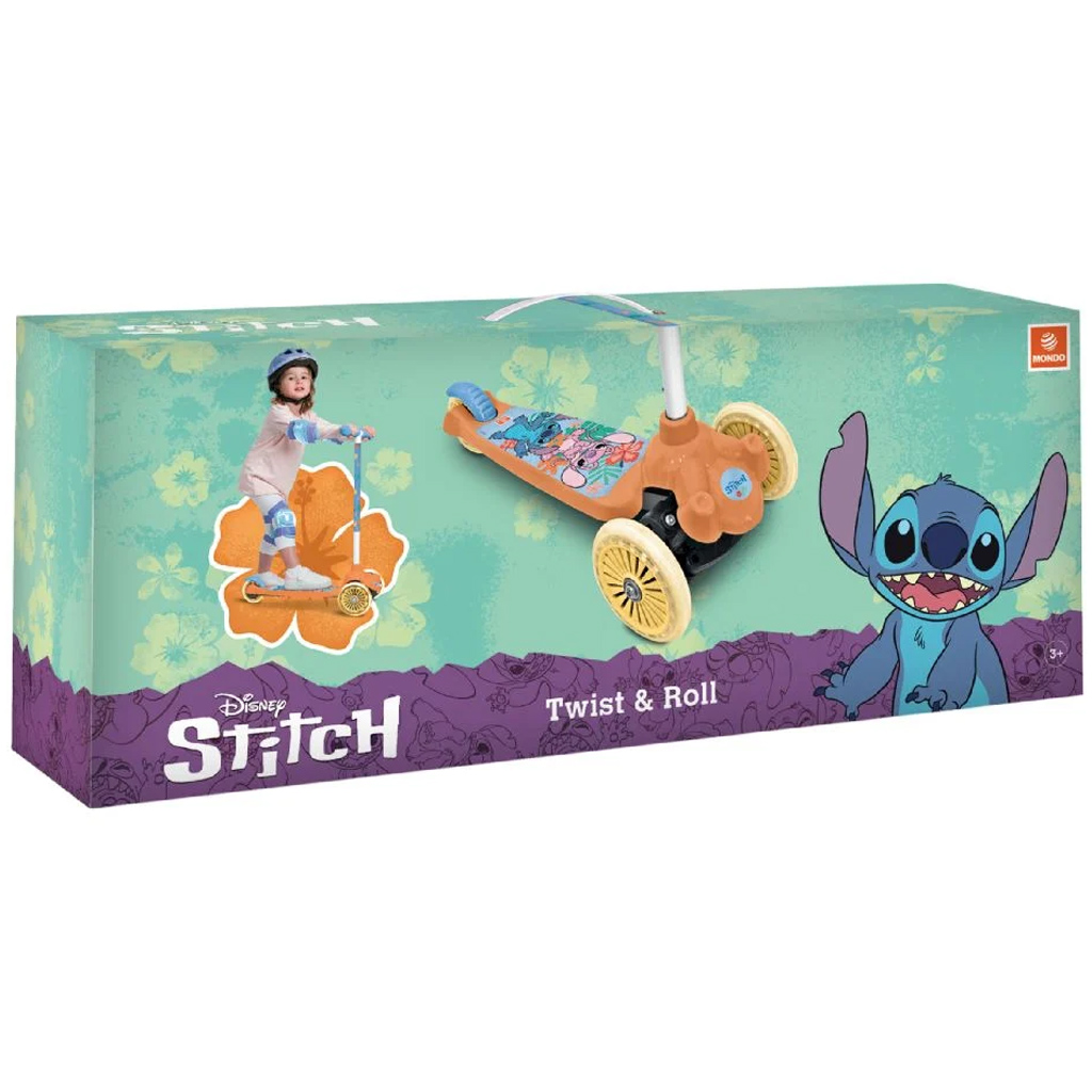 Disney Stitch Twist and Roll триколесен скутер - Mondo Toys изображение 3