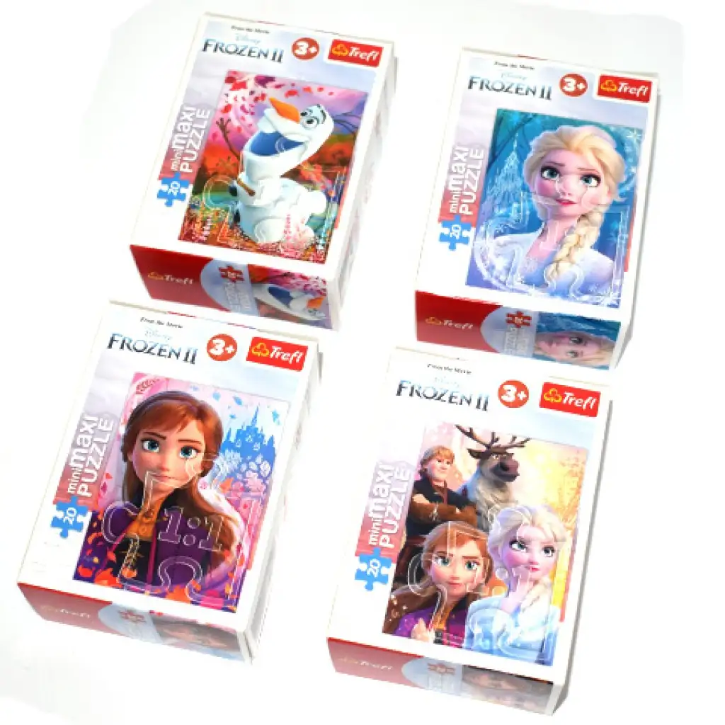 Disney: Замръзналото кралство 2 мини макси 20бр. пъзел 4 вида - Trefl изображение 1