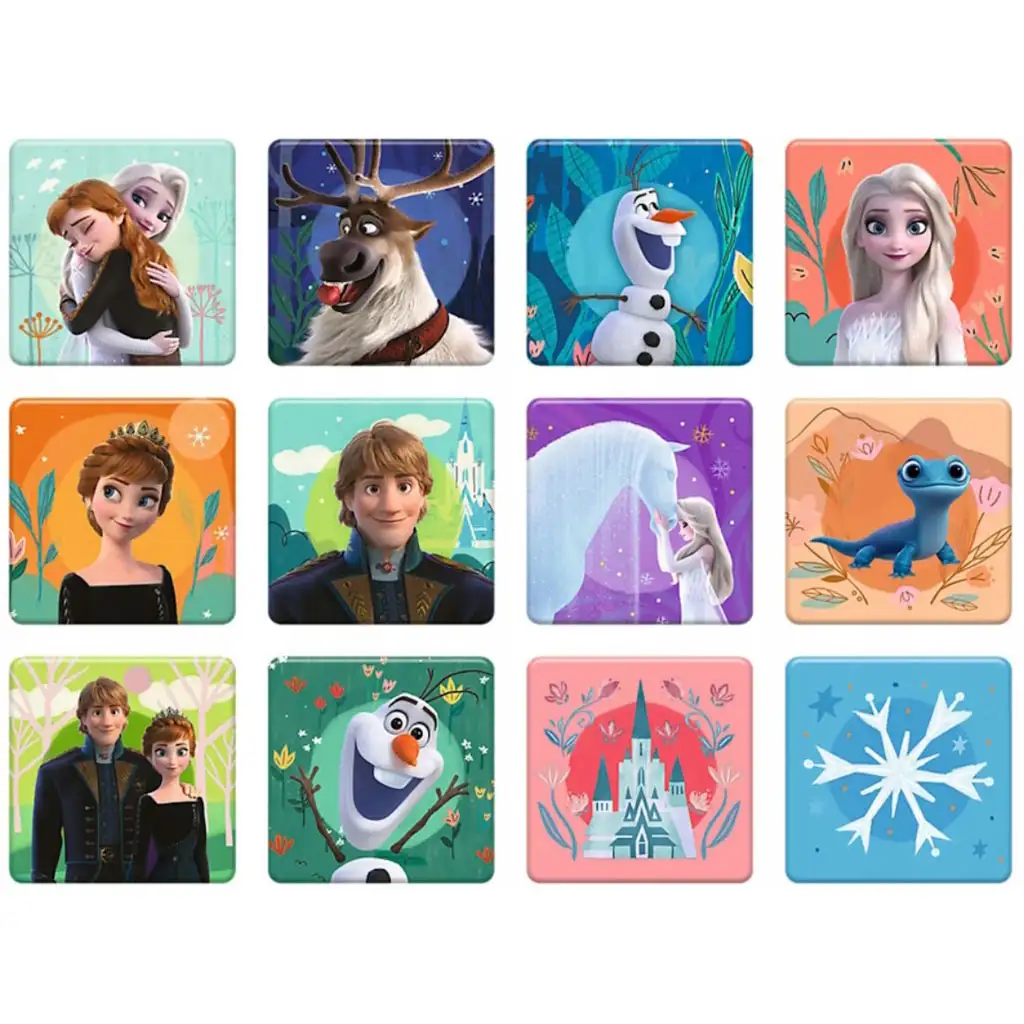 Disney: Замръзналото кралство 2 - Принцеси в тяхната страна пъзел и мемори карта 2 в 1 комплект - Trefl изображение 4