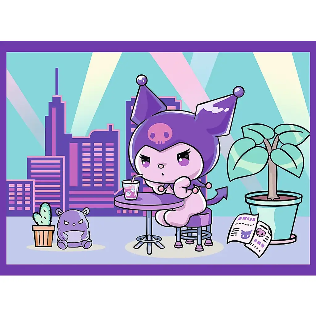 Дните на Kuromi 4 в 1 пъзел - Trefl изображение 5