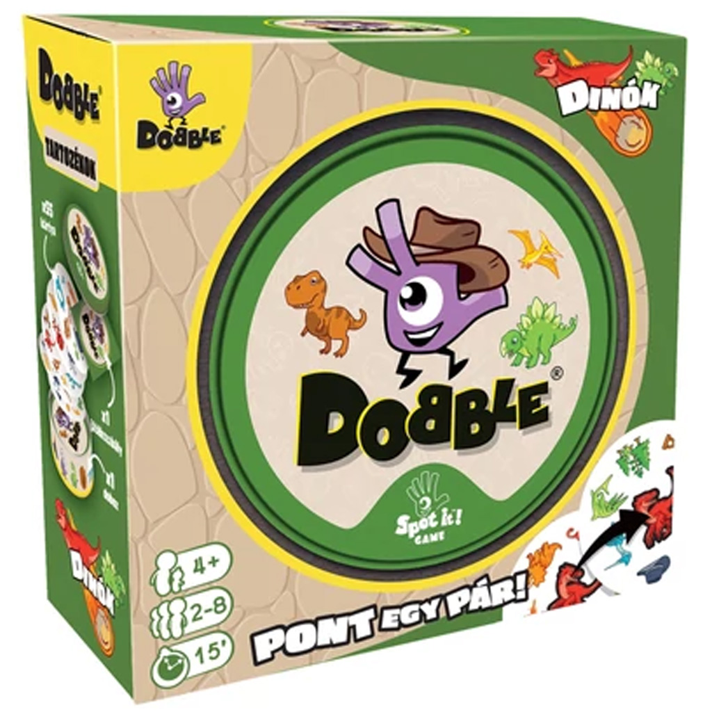 Dobble Динозаври настолна игра изображение 1