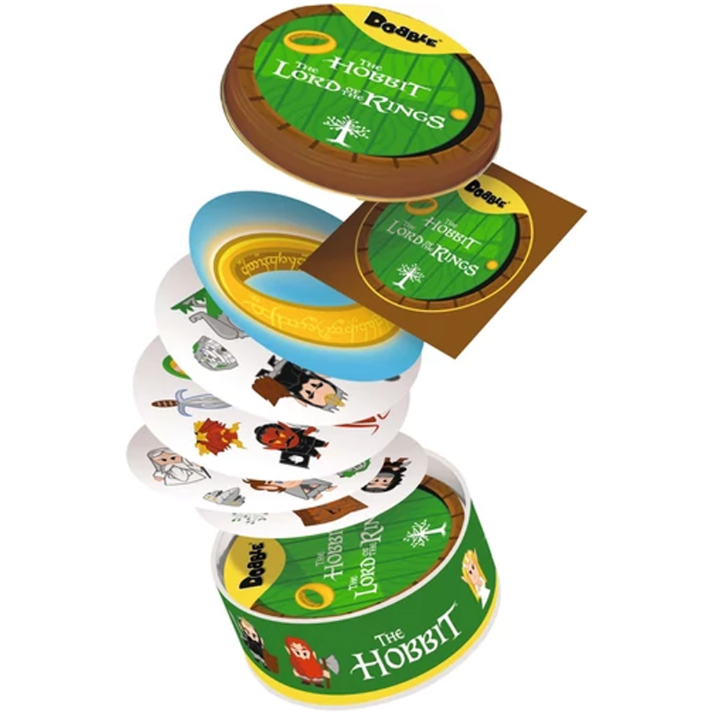 Dobble Hobbit - По следите на пръстена настолна игра изображение 2