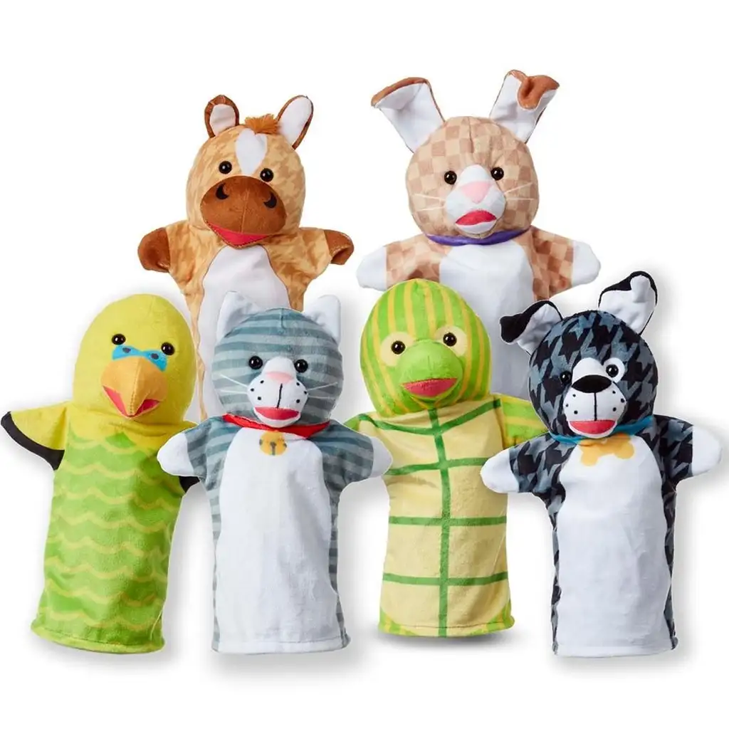 Домашни любимци 6бр. куклен комплект - Melissa & Doug изображение 2