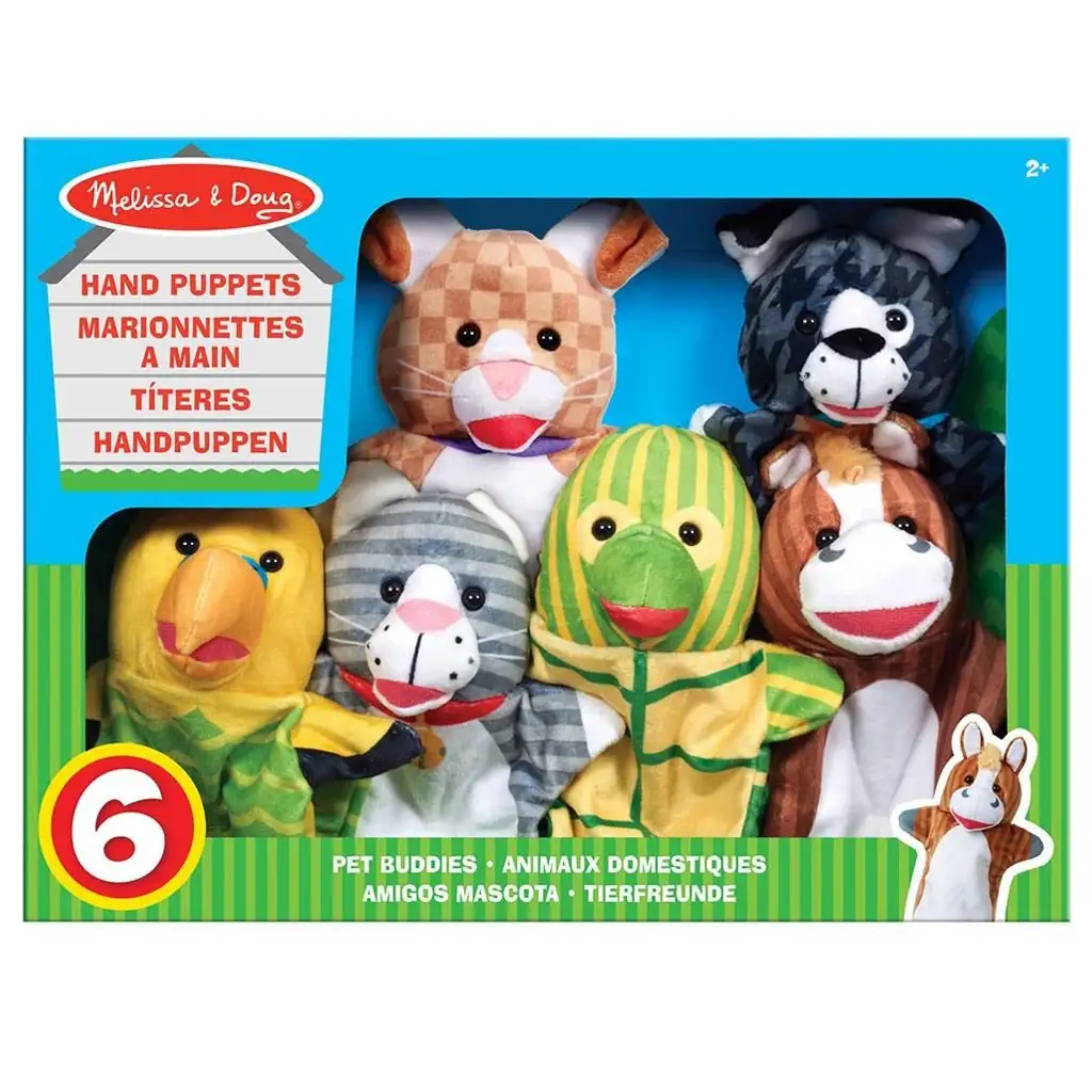Домашни любимци 6бр. куклен комплект - Melissa & Doug изображение 1