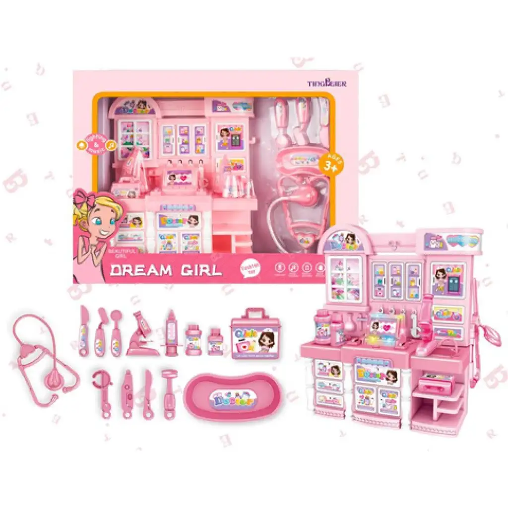 Dream Girl: Мини медицински комплект с маса и аксесоари изображение 1