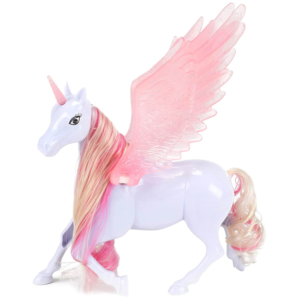 Dream Horse Блестящ еднорог с розови крила 18см изображение 2