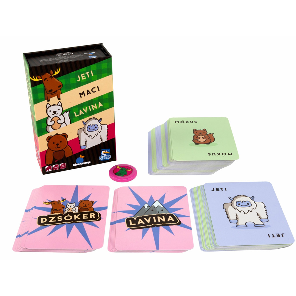 Джет, мечка, лавина настолна игра изображение 2