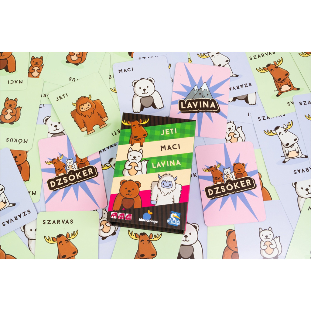 Джет, мечка, лавина настолна игра изображение 6