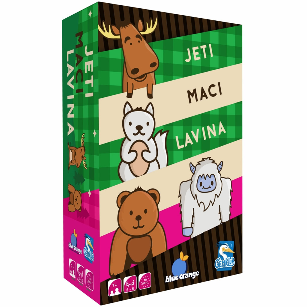 Джет, мечка, лавина настолна игра изображение 1