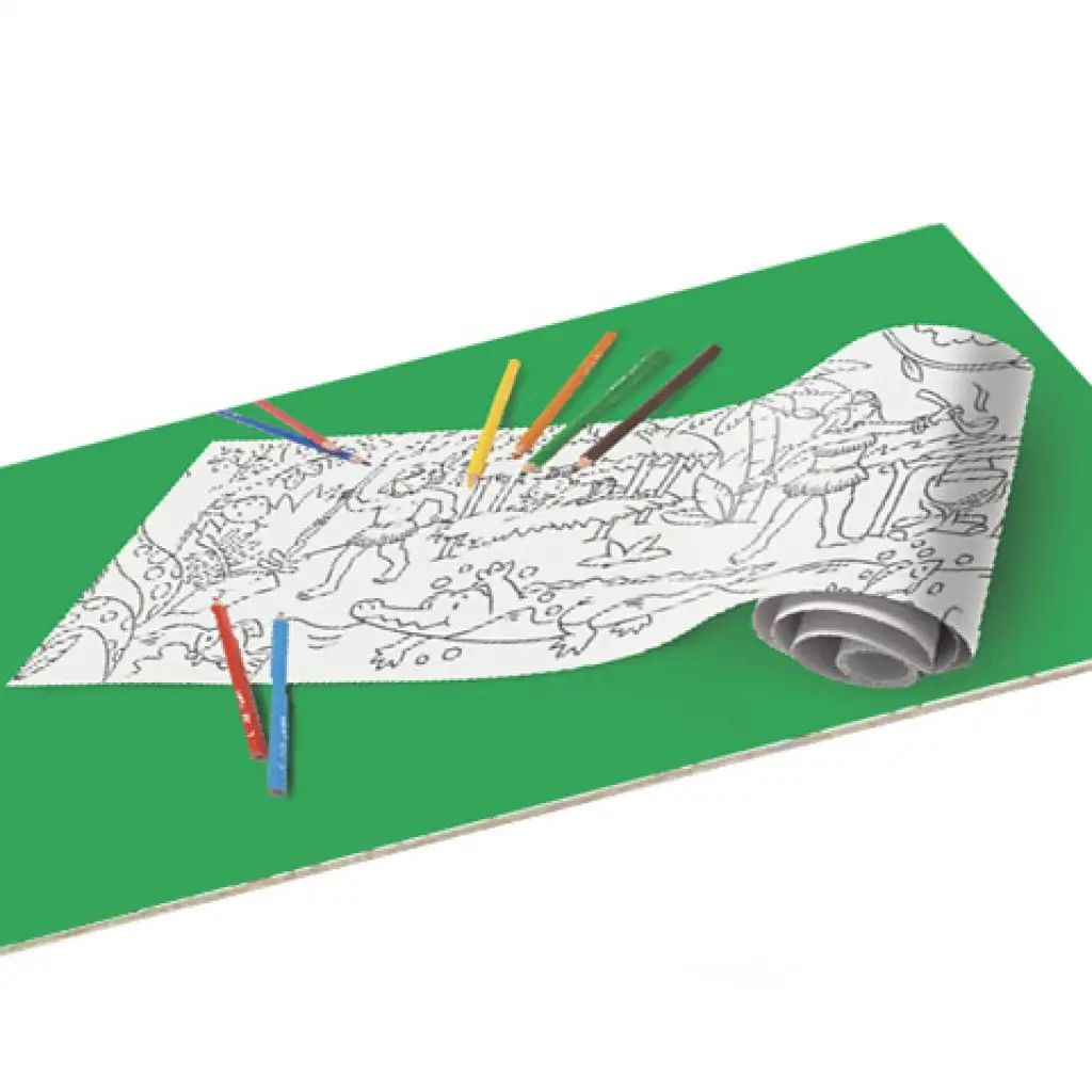 Джунглово оцветяващо цилиндърче 8бр моливи - Carioca изображение 2