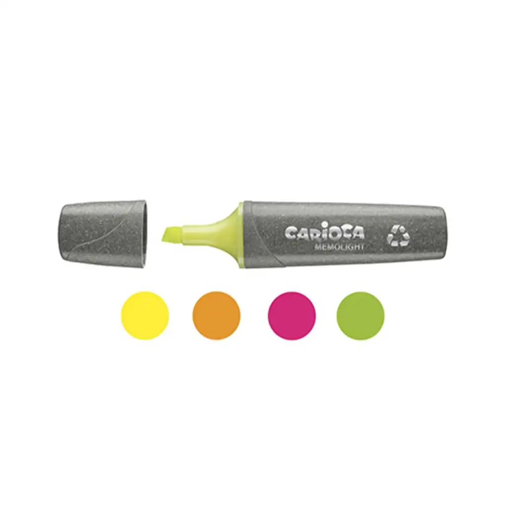 Eco Family Memolight комплект от 4 текстови маркера - Carioca изображение 2