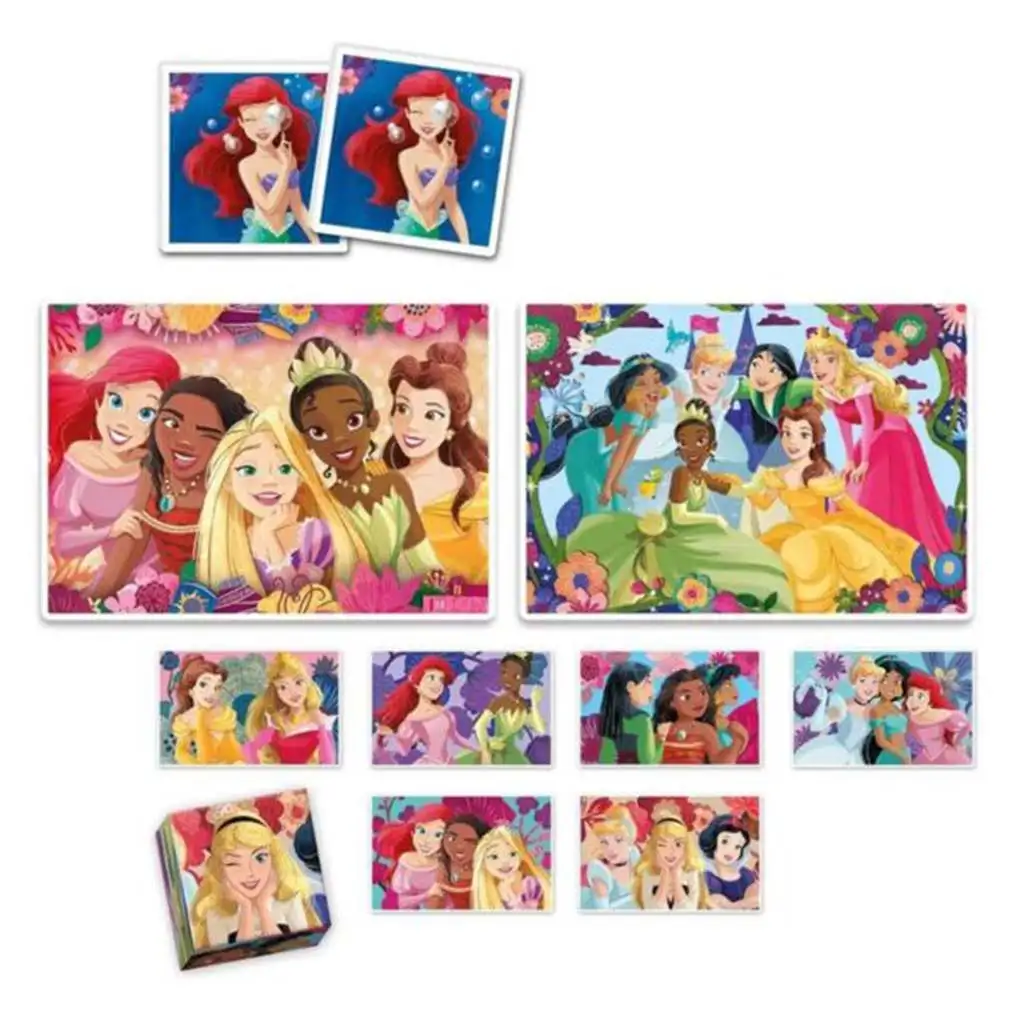 Edukit: Disney Принцеси 4 в 1 игрален комплект - Clementoni изображение 2