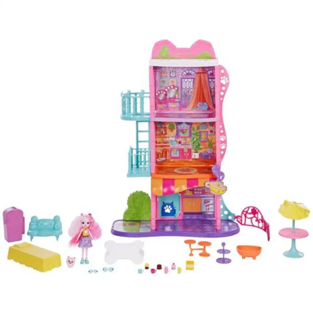 Enchantimals: Градска кула игрален комплект - Mattel изображение 2