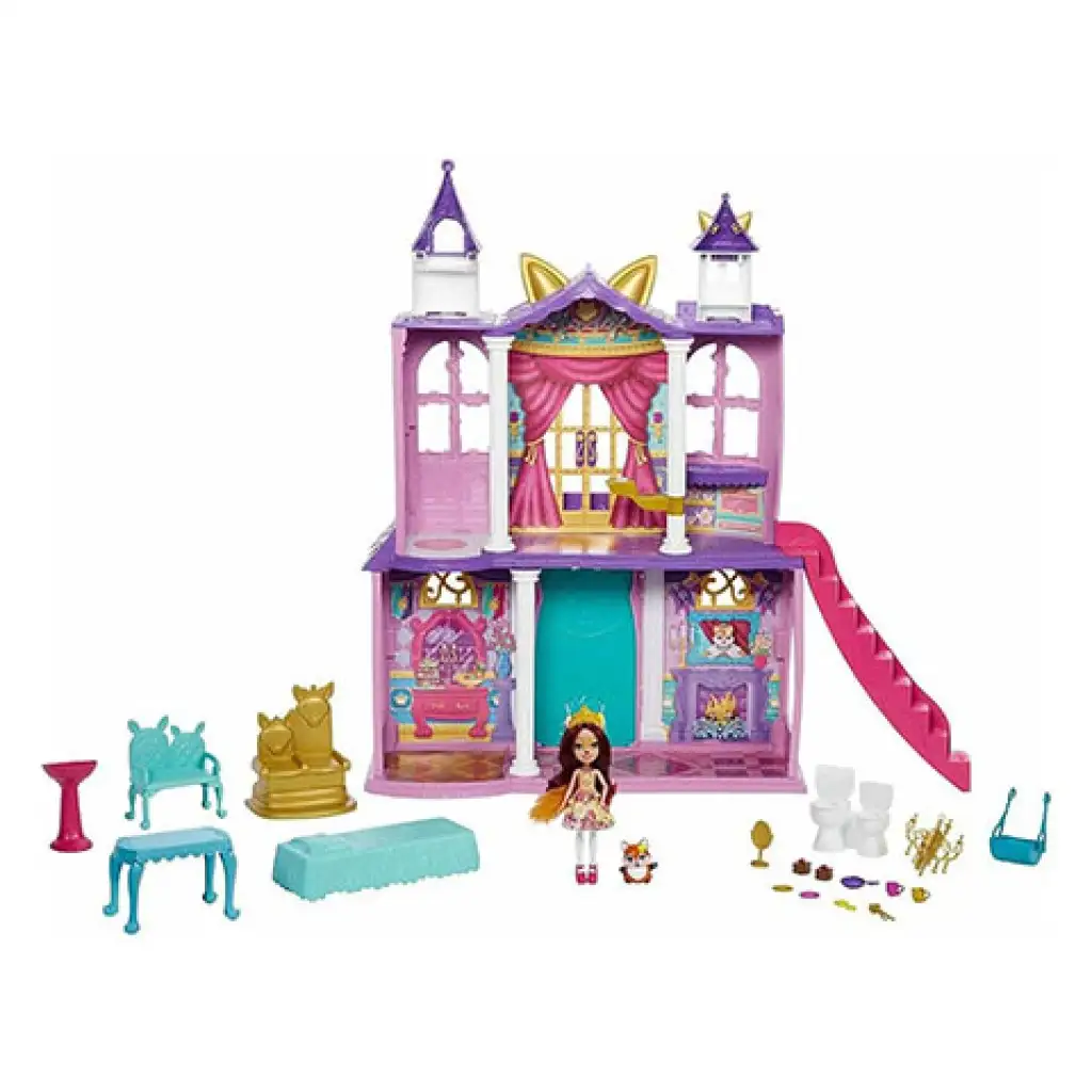 Enchantimals: Кралски замък с кукла Фелисити Фокс - Mattel изображение 2