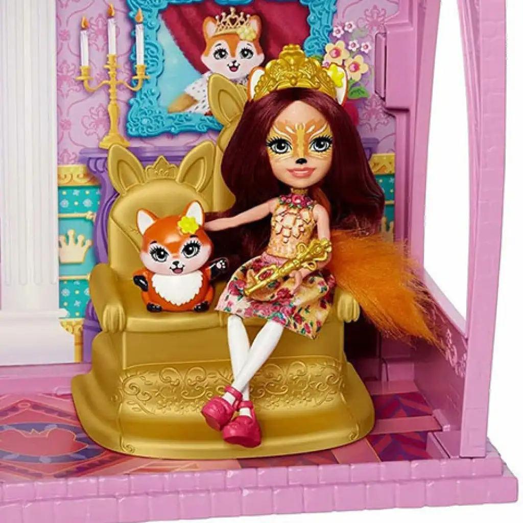 Enchantimals: Кралски замък с кукла Фелисити Фокс - Mattel изображение 3