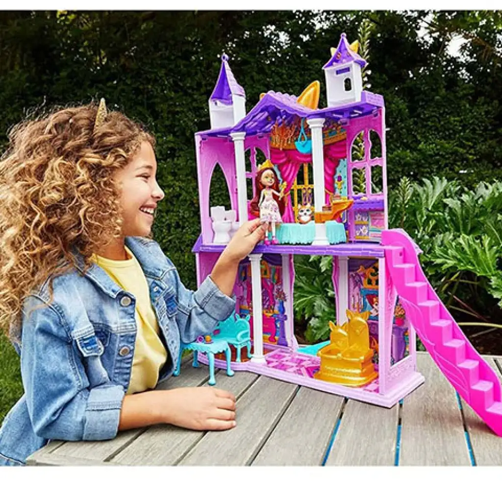 Enchantimals: Кралски замък с кукла Фелисити Фокс - Mattel изображение 4