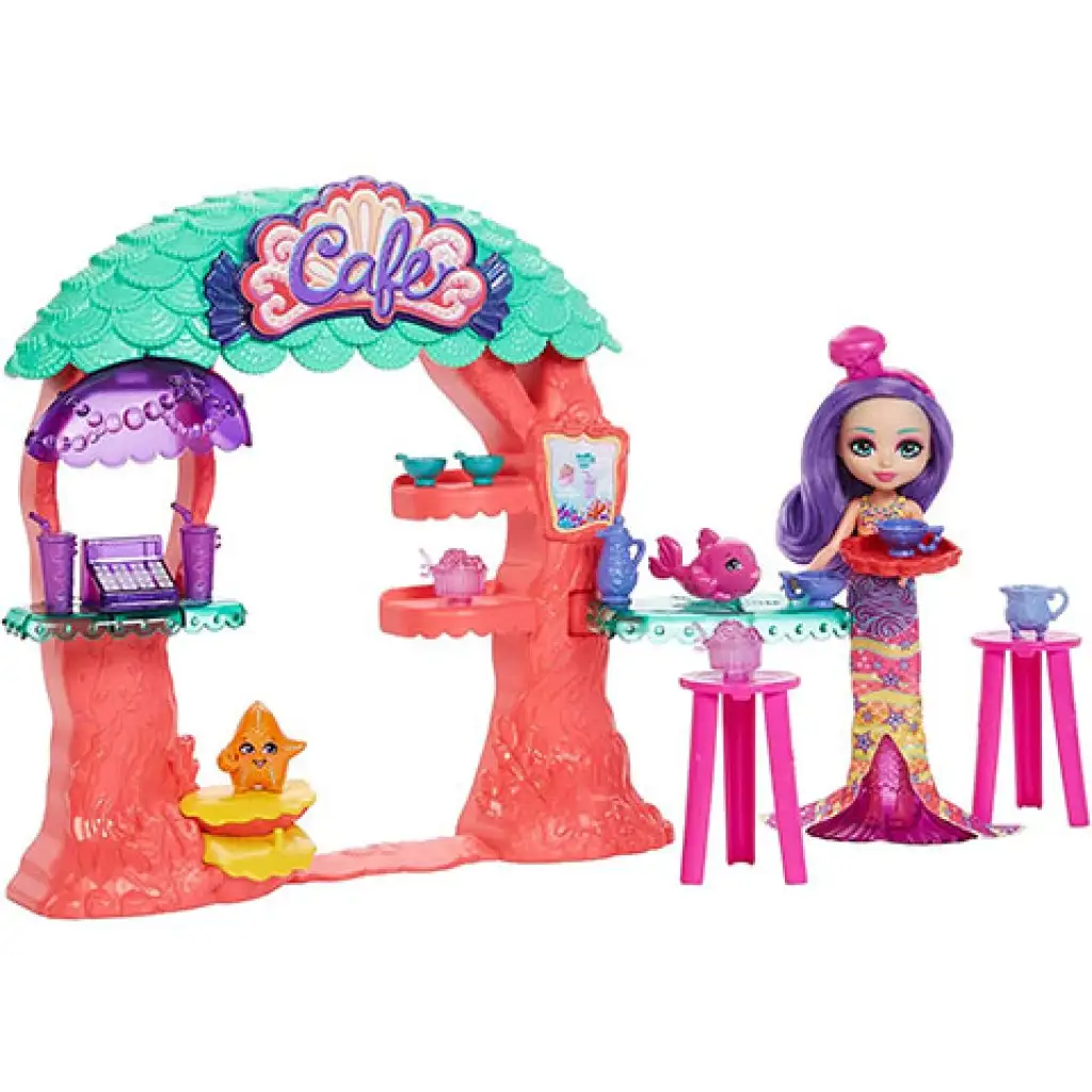 Enchantimals: Подводно кафе игрален комплект - Mattel изображение 2