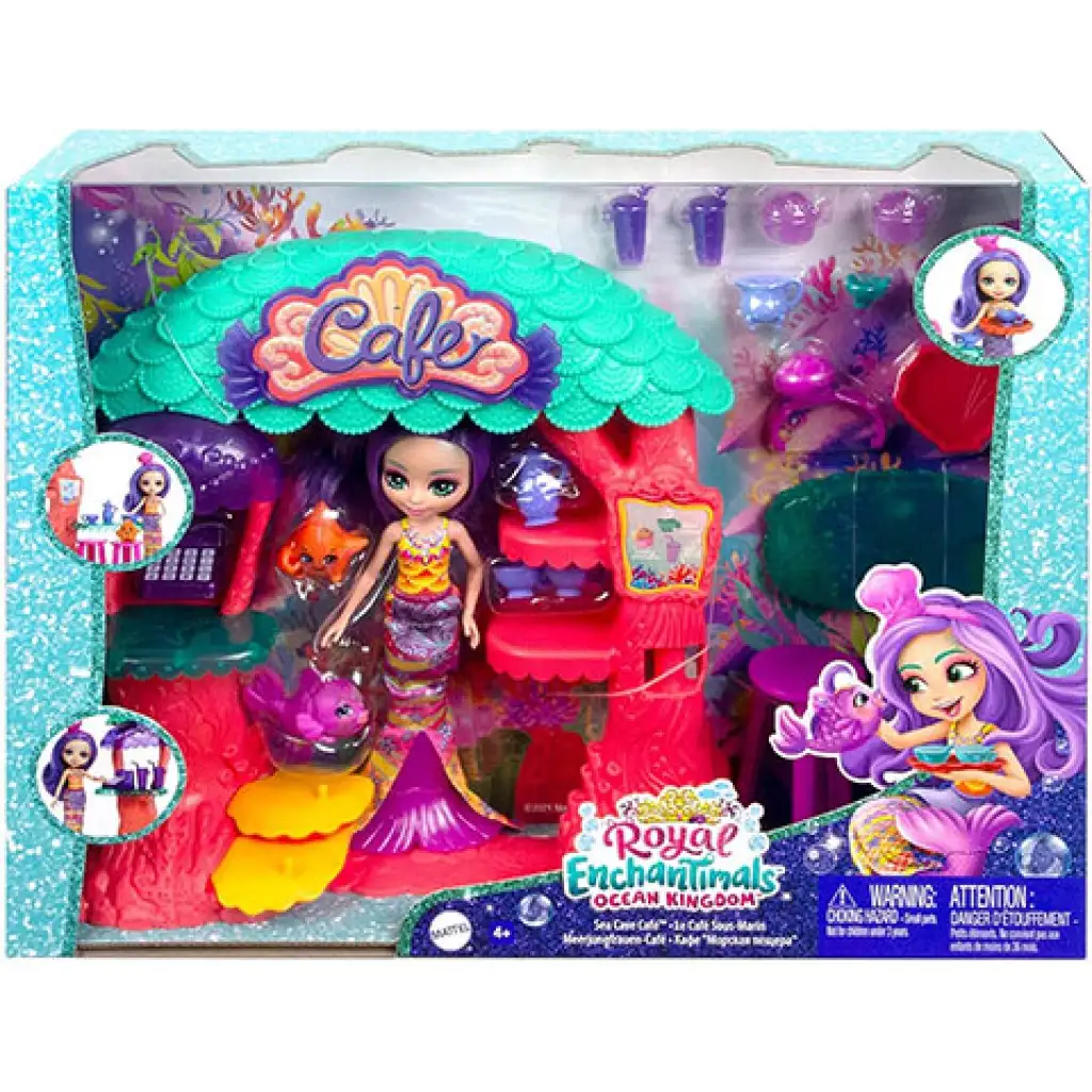 Enchantimals: Подводно кафе игрален комплект - Mattel изображение 1