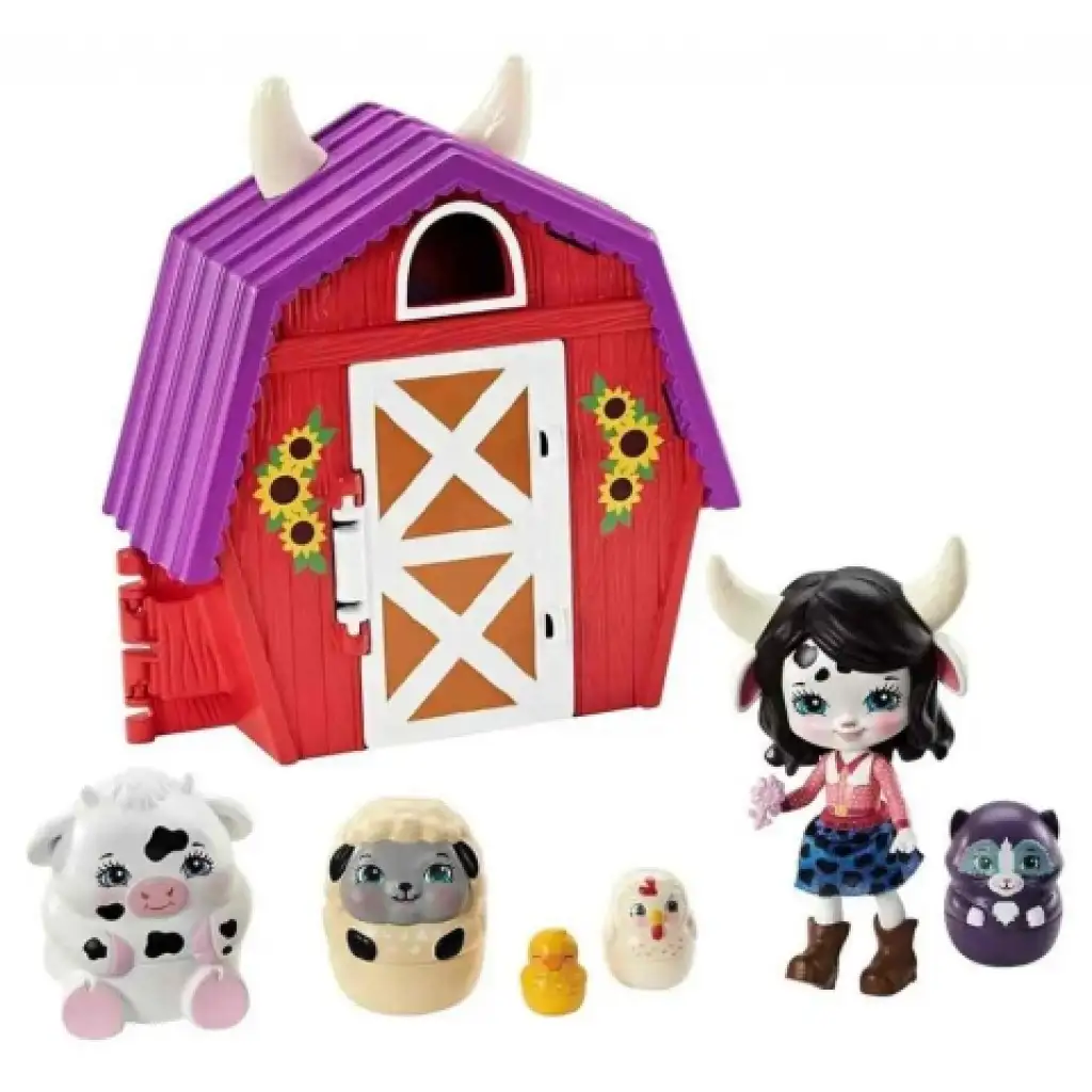 Enchantimals: Телис-Теле Кукло краварник комплект - Mattel изображение 2