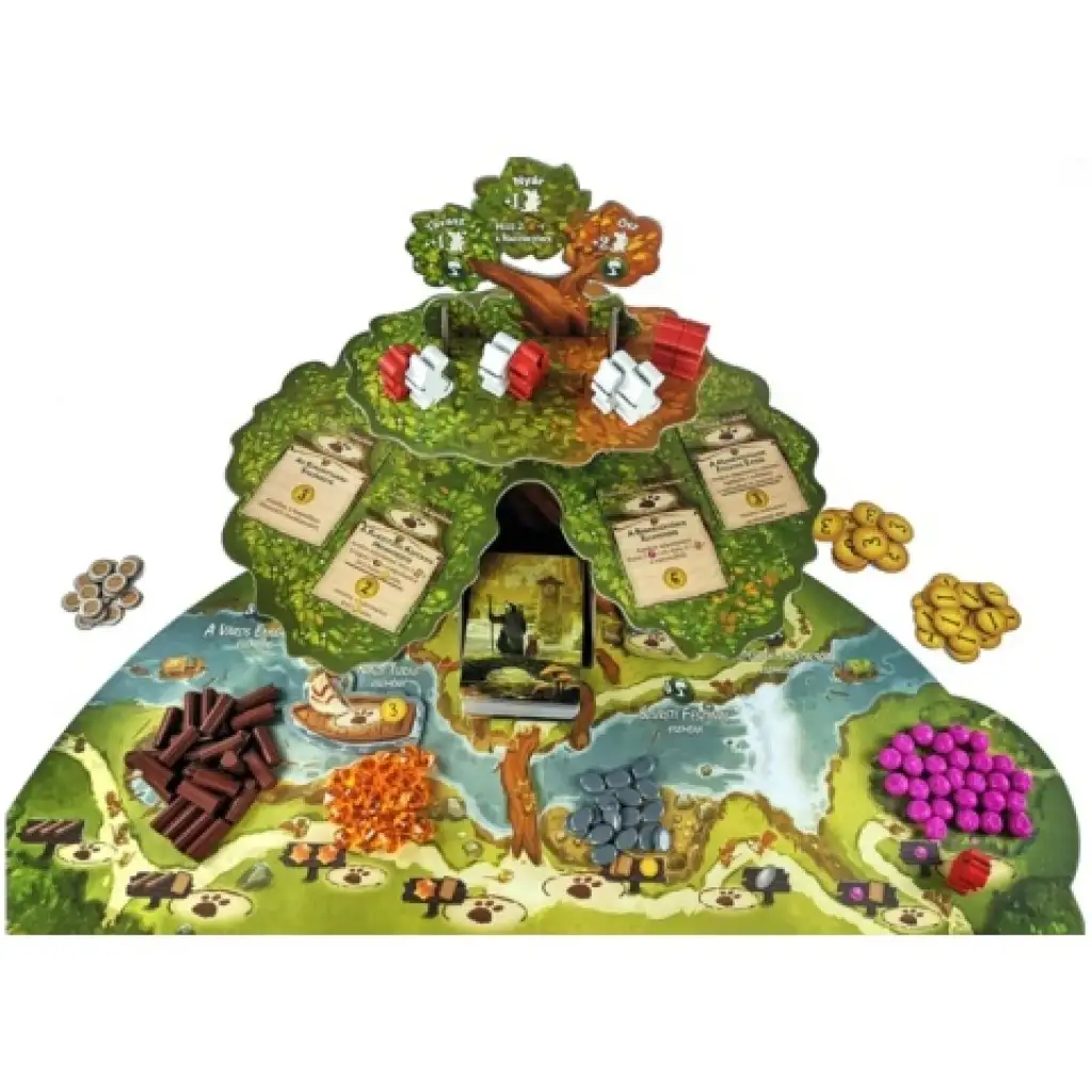 Everdell - Под сянката на Вечния дърво настолна игра изображение 5