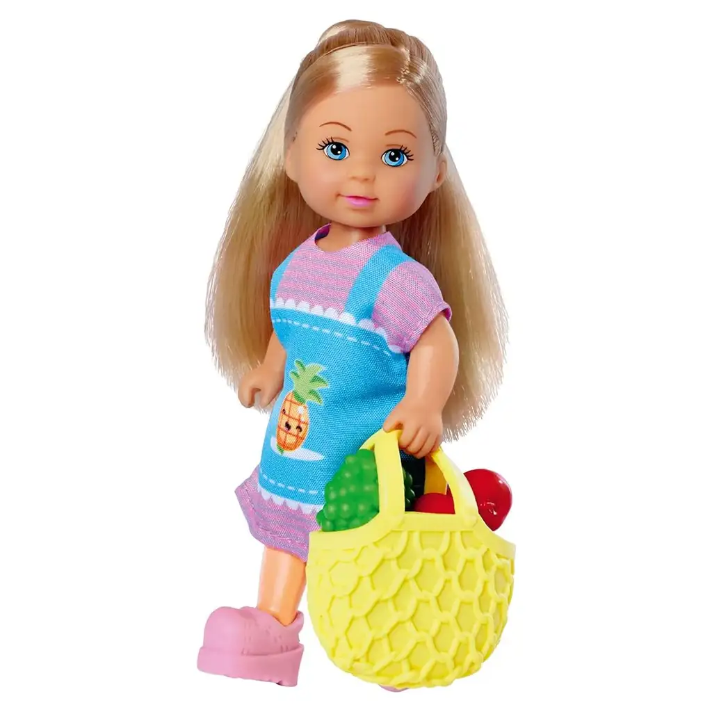 Еви Лав: Играчка комплект с Еви кукла и плодова сергия - Simba Toys изображение 3