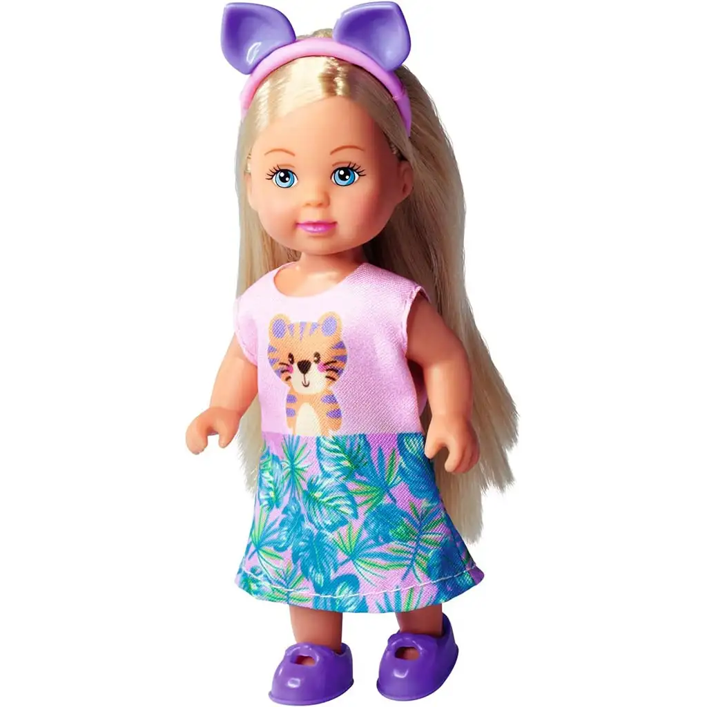 Еви Лав Кюти кукла в животинска дрешка в различни варианти 12см - Simba Toys изображение 2